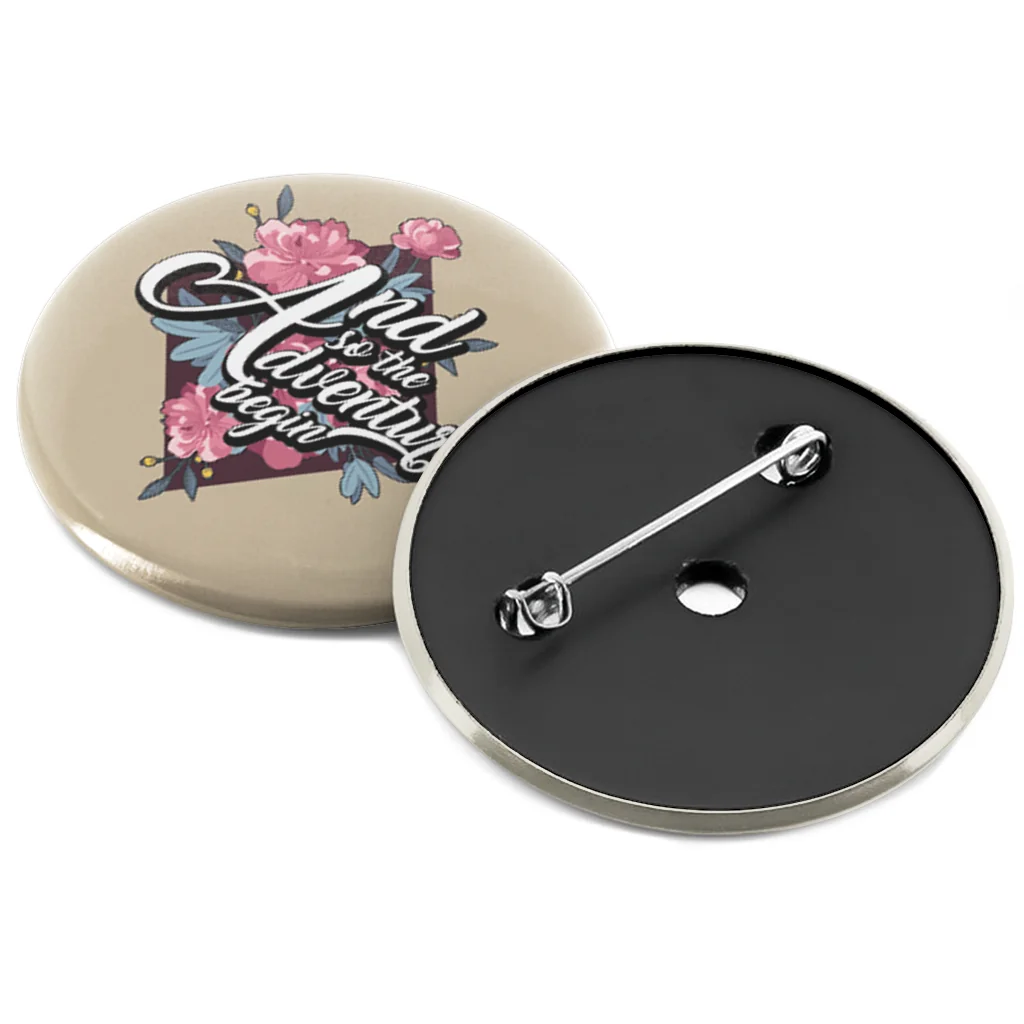2" Round Custom Pinback Button