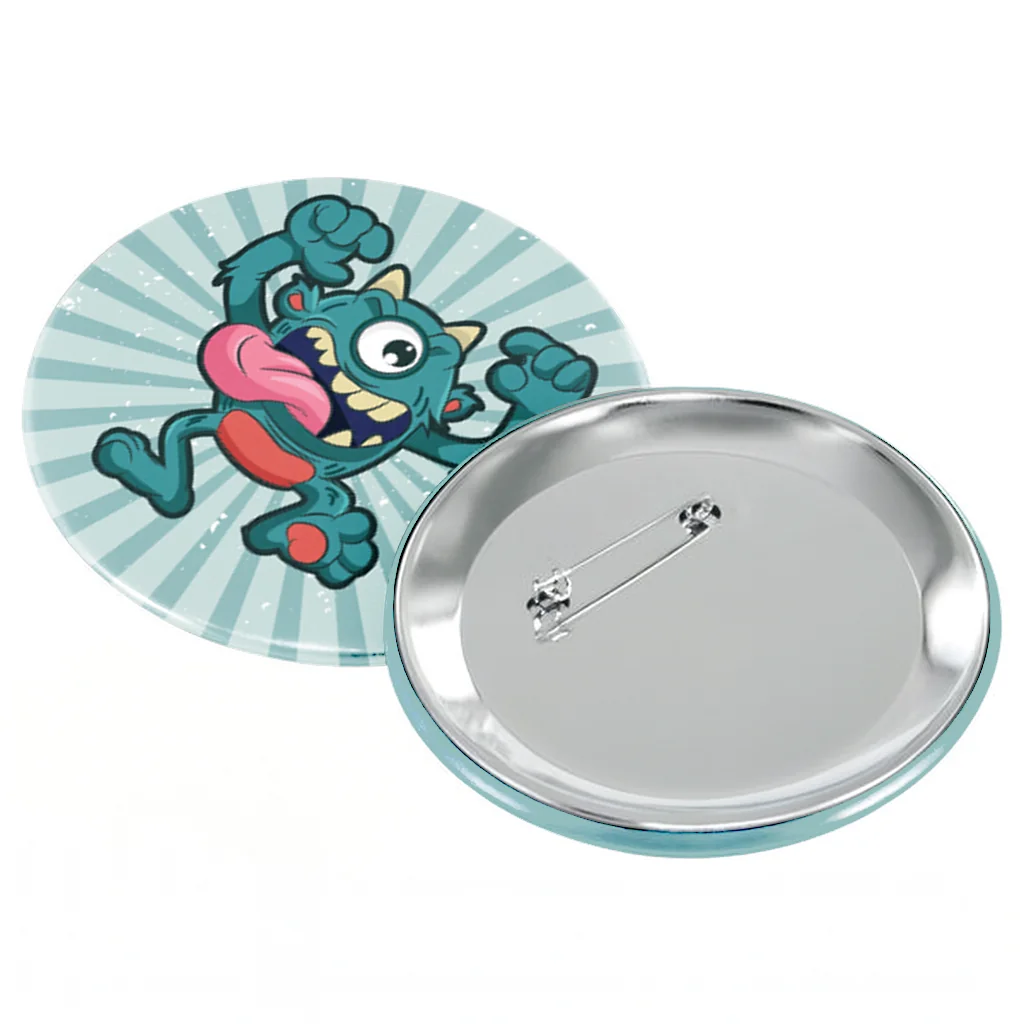 3.5" Round Custom Pinback Button