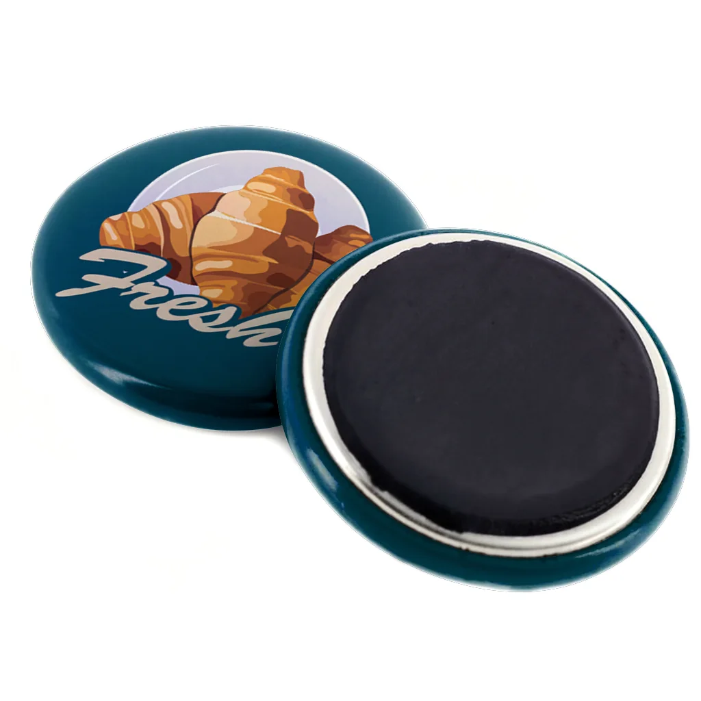 1" Round Custom Fridge Magnet Button