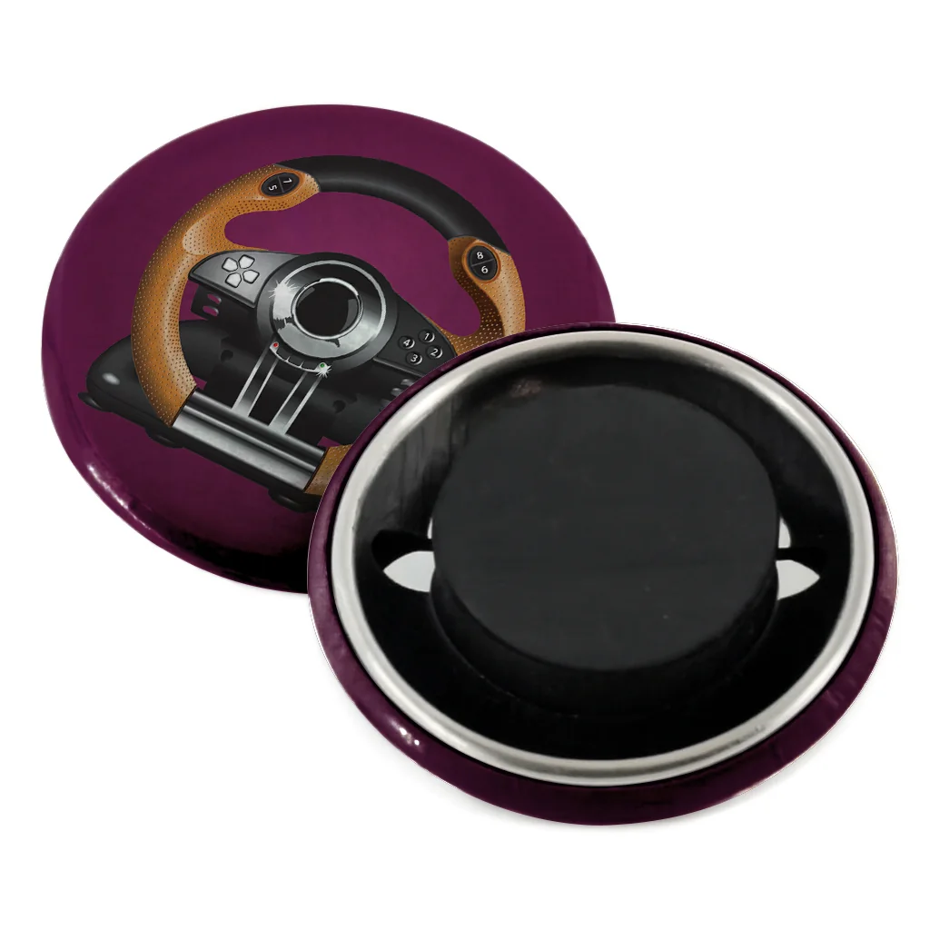 1.25" Round Custom Fridge Magnet Button
